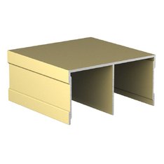 Верхняя направляющая, 6.0 м металлик 